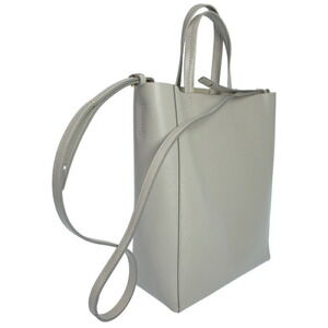 Celine Tote black Bag calfskin Cabas Vertical grained